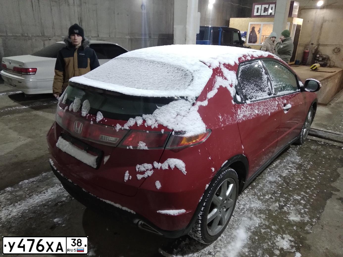 Фото автомобиля HONDA CIVIC, 2007 — госномер Х180КТ138