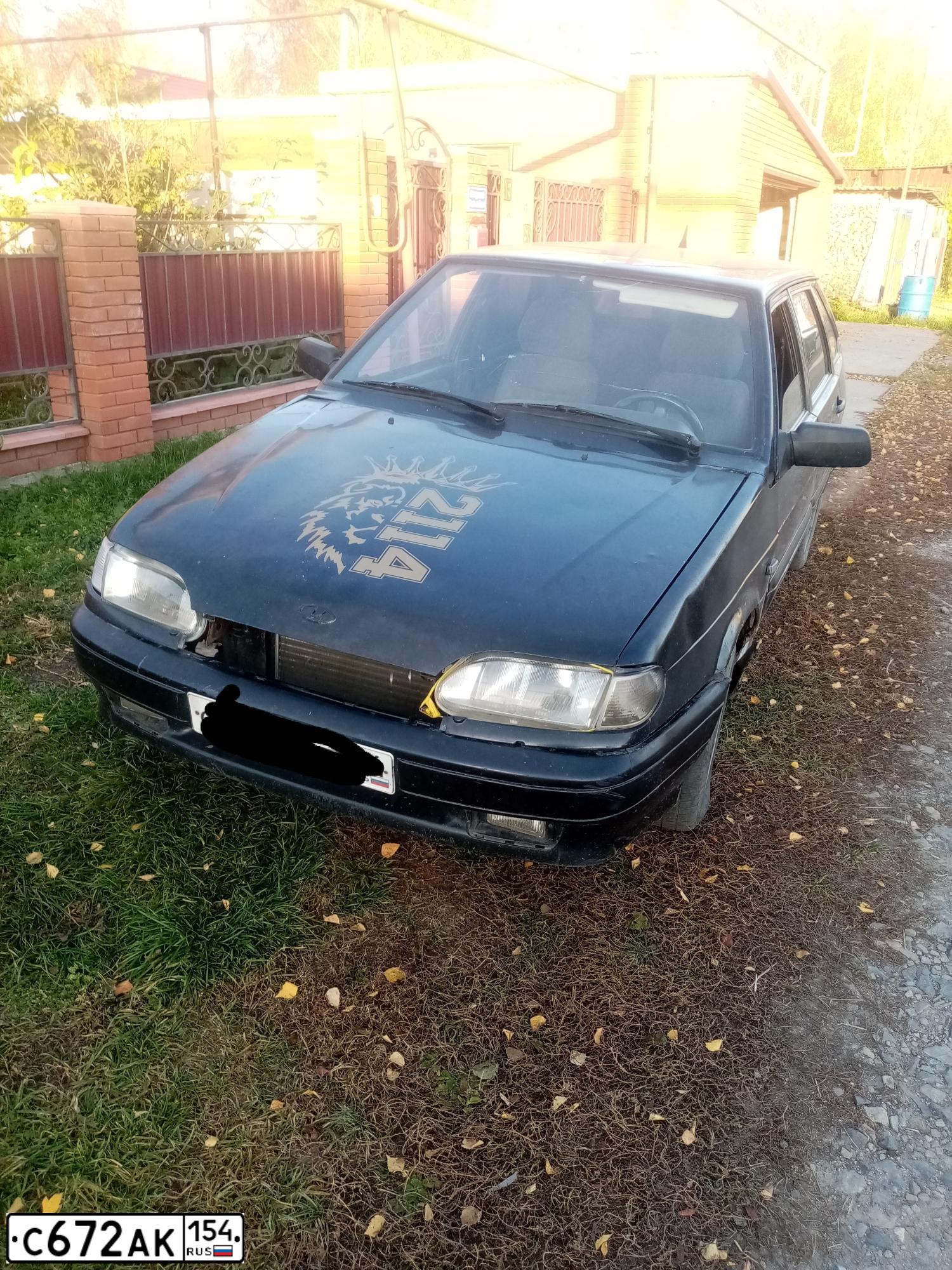 Фото автомобиля VAZ 2114 SAMARA, 2007 — госномер С672АК154. Цвет: ГРАФИТОВЫЙ МЕТАЛЛИК