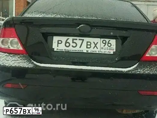 Фото автомобиля BYD F3, 2007 — госномер Р657ВХ96. Цвет: ЧЕРНЫЙ