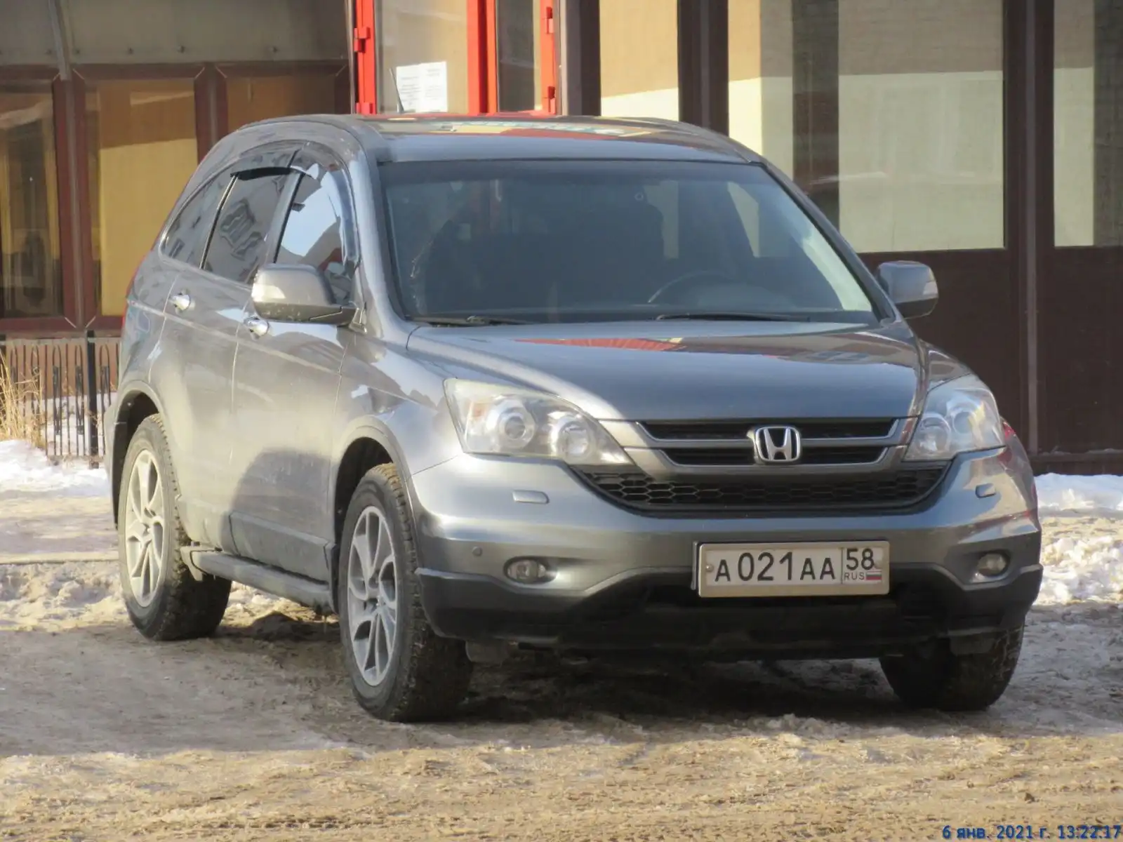 Фото автомобиля HONDA CR-V, 2012 — госномер Т203КО58
