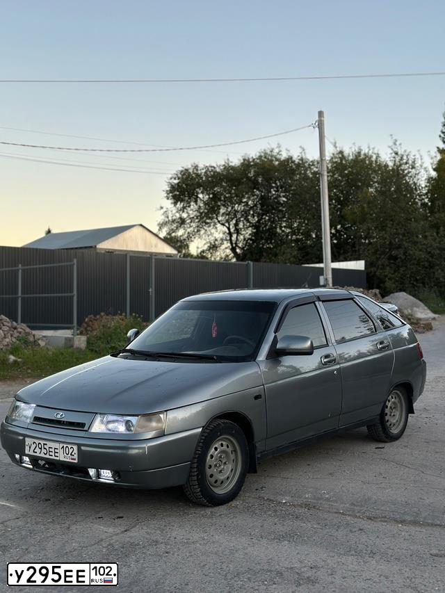 Фото автомобиля LADA 2112, 2006 — госномер У295ЕЕ102. Цвет: СРЕДНИЙ СЕРО ЗЕЛЕНЫЙ МЕТА
