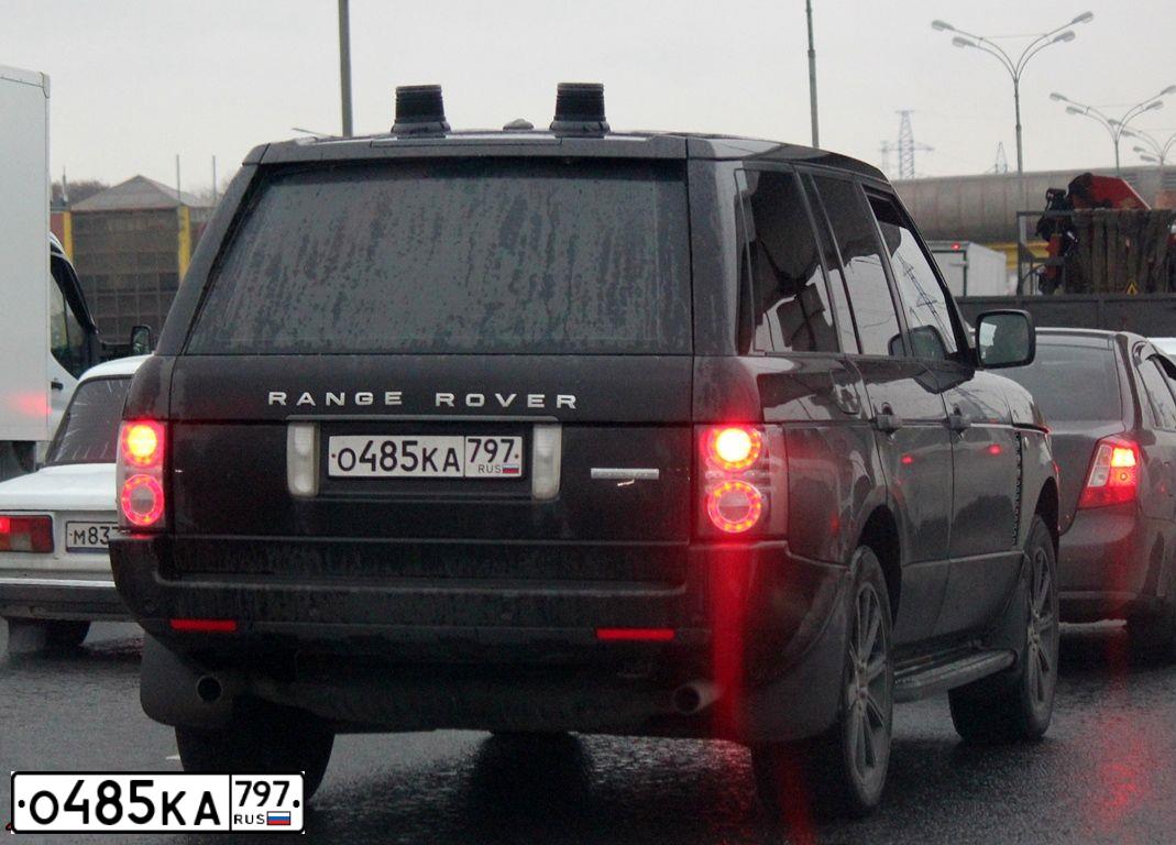 Фото автомобиля LANDROVER RANGE ROVER, 2011 — госномер С123ЕА70. Цвет: КОРИЧНЕВЫЙ