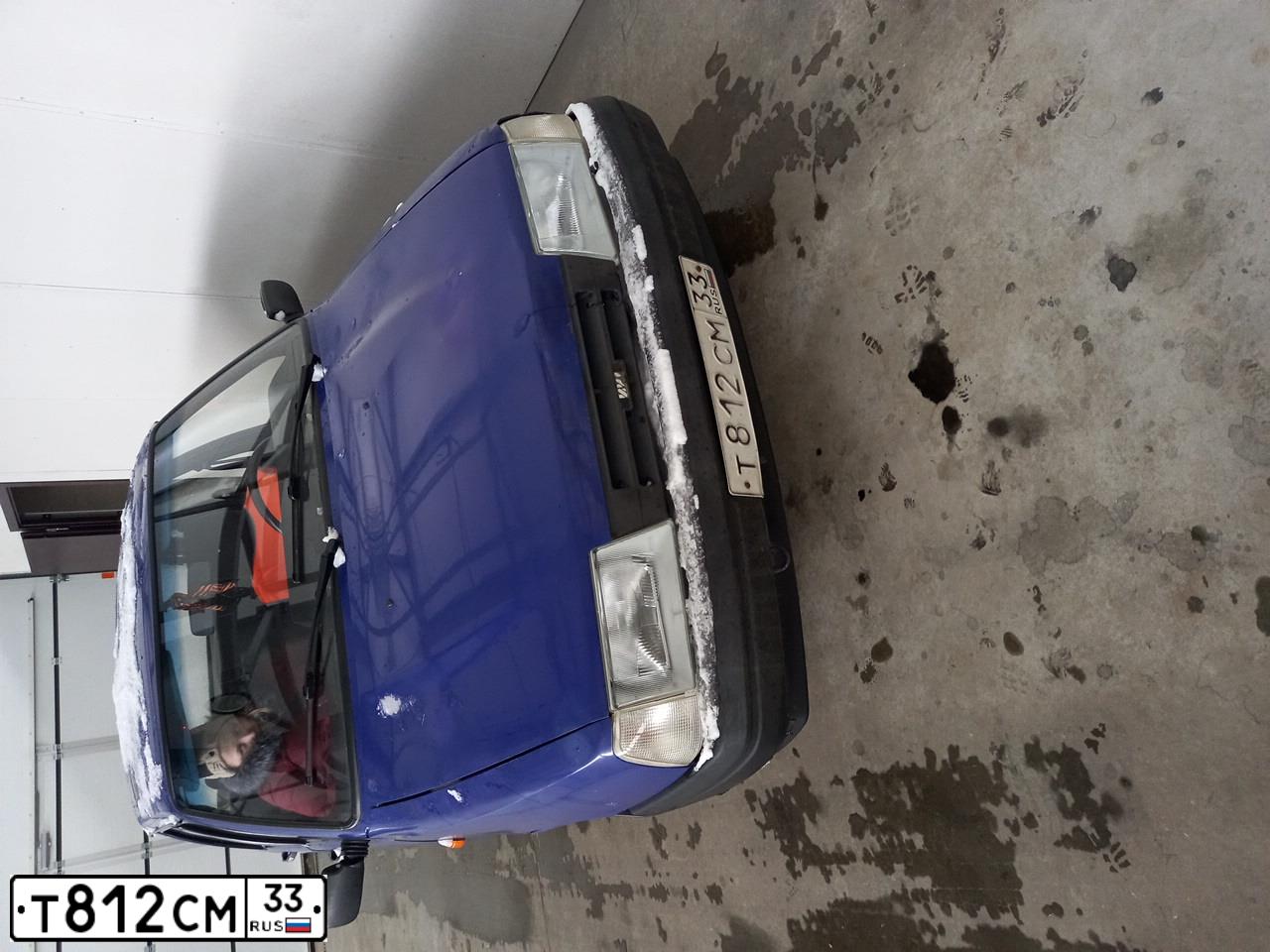 Фото автомобиля IZH 2126, 2001 — госномер Т812СМ33. Цвет: синий