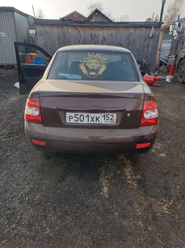 Фото автомобиля LADA 2170 PRIORA, 2012 — госномер Р596УМ05. Цвет: ТЕМНО-ВИШНЕВЫЙ