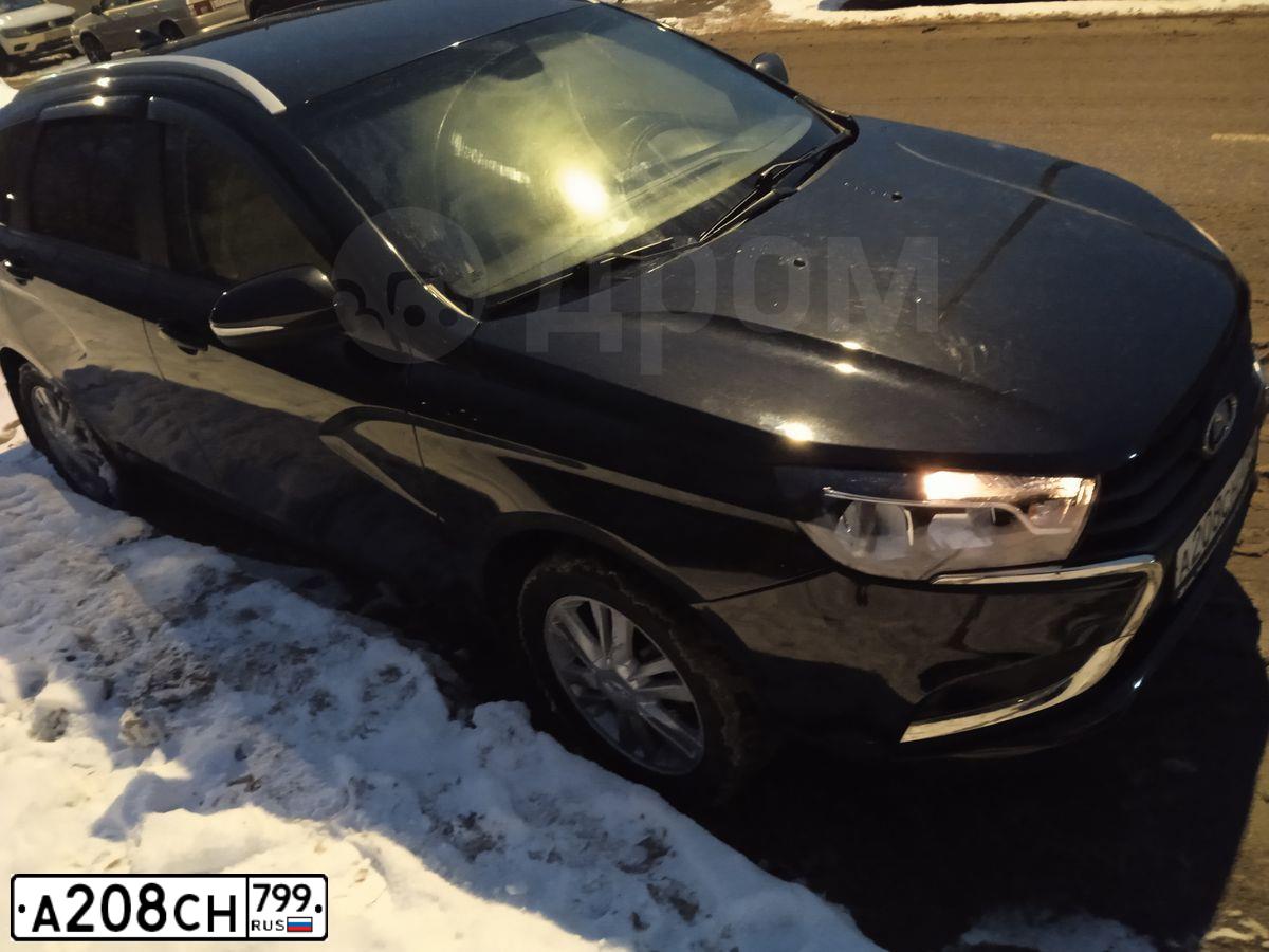 Фото автомобиля ЛАДА GFK 110 VESTA, 2019 — госномер М822ТУ126. Цвет: ЧЕРНЫЙ