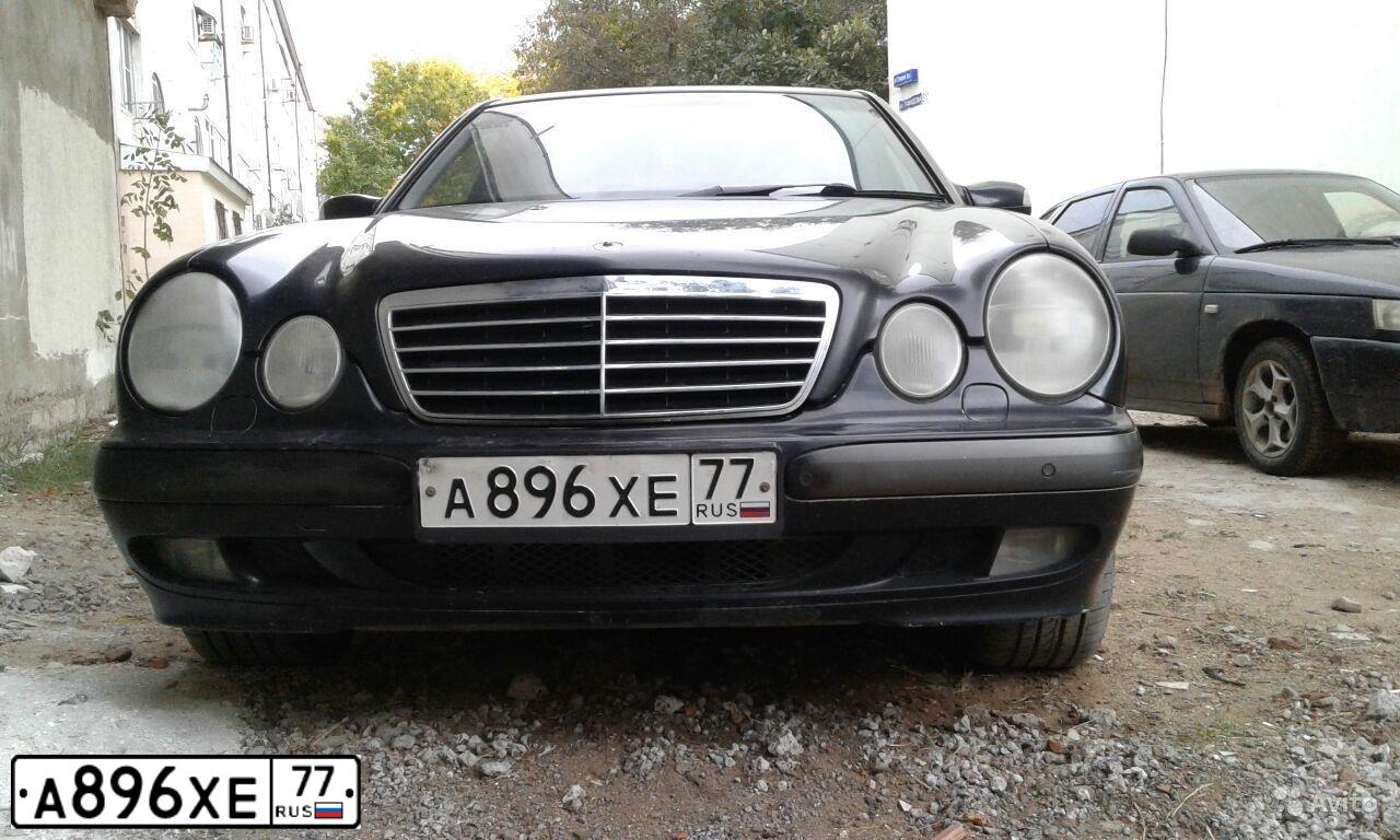 Фото автомобиля MERCEDES E-KLASSE, 2001 — госномер О954ЕР05. Цвет: ЧЕРНЫЙ