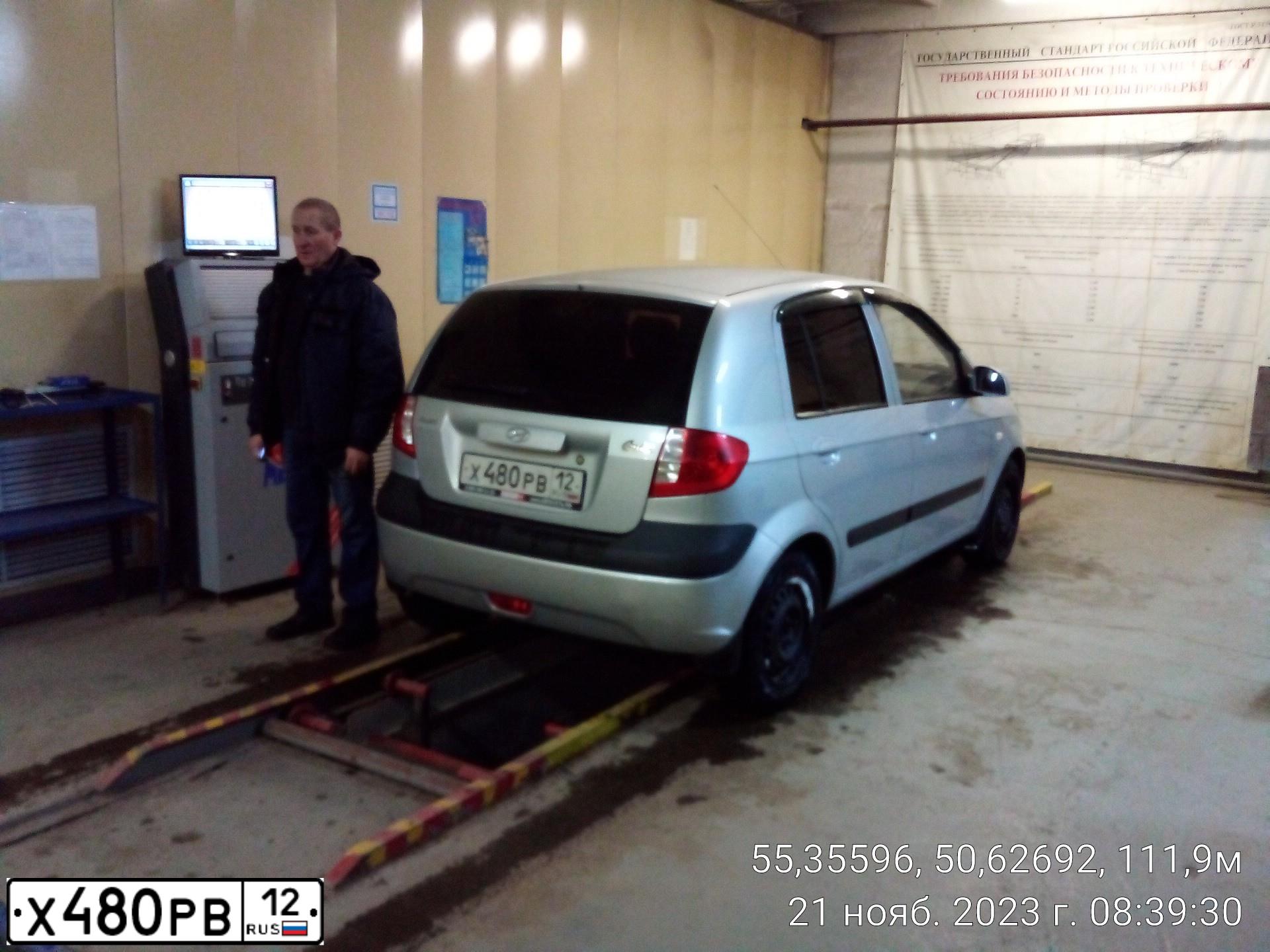 Фото автомобиля HYUNDAI GETZ GL, 2010 — госномер М206ХТ716