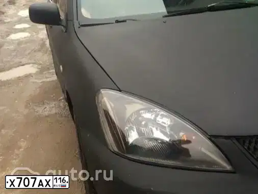 Фото автомобиля KIA RIO, 2014 — госномер Х707АХ116. Цвет: ГОЛУБОЙ
