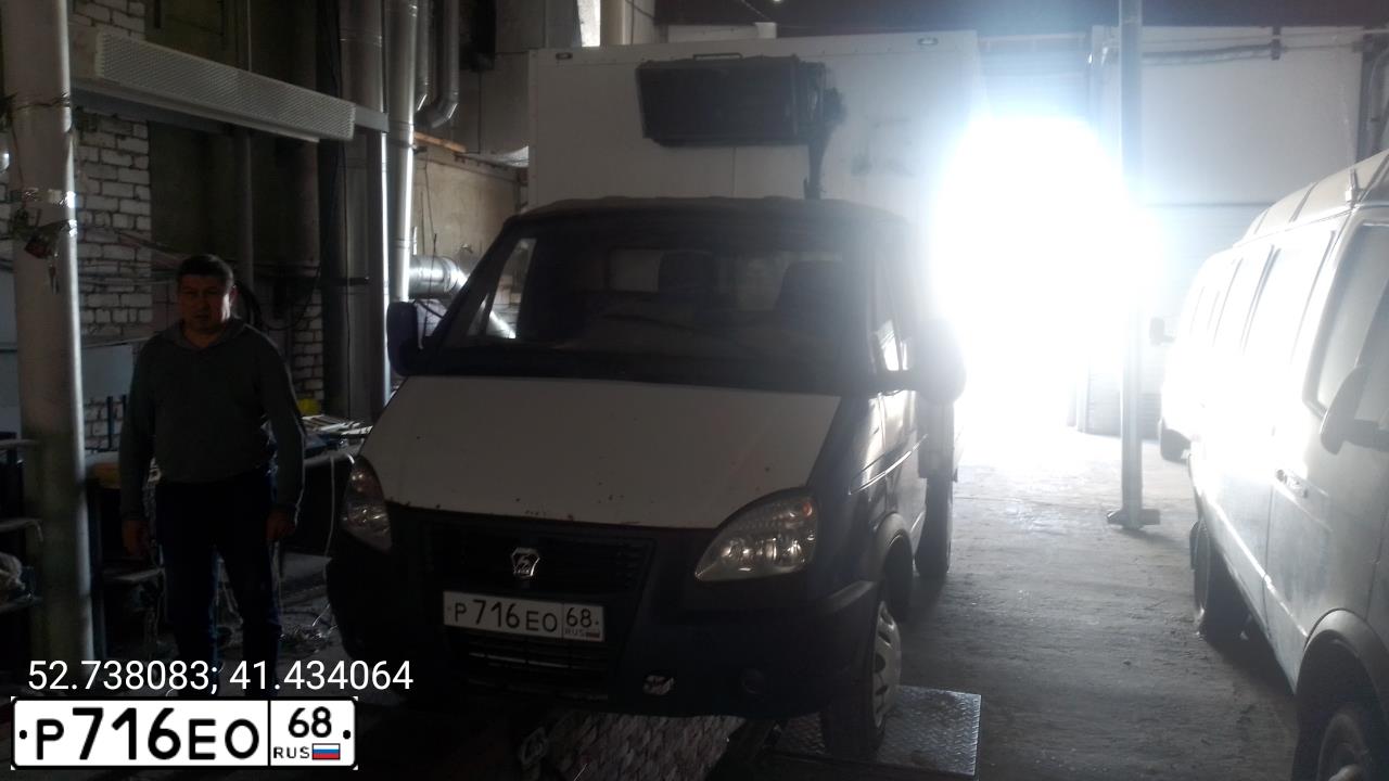 Фото автомобиля GAZ 3302, 2008 — госномер С790АХ68. Цвет: БЕЛЫЙ