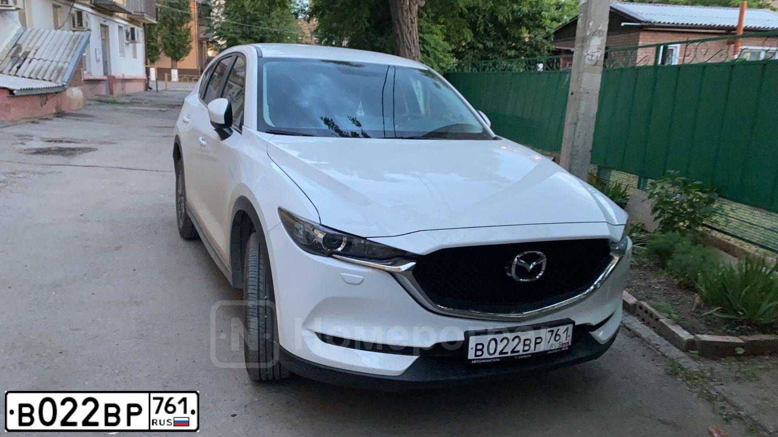 Фото автомобиля MAZDA CX-5, 2020 — госномер В022ВР761