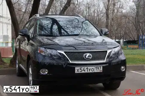 Фото автомобиля LEXUS RX, 2009 — госномер К399МВ702
