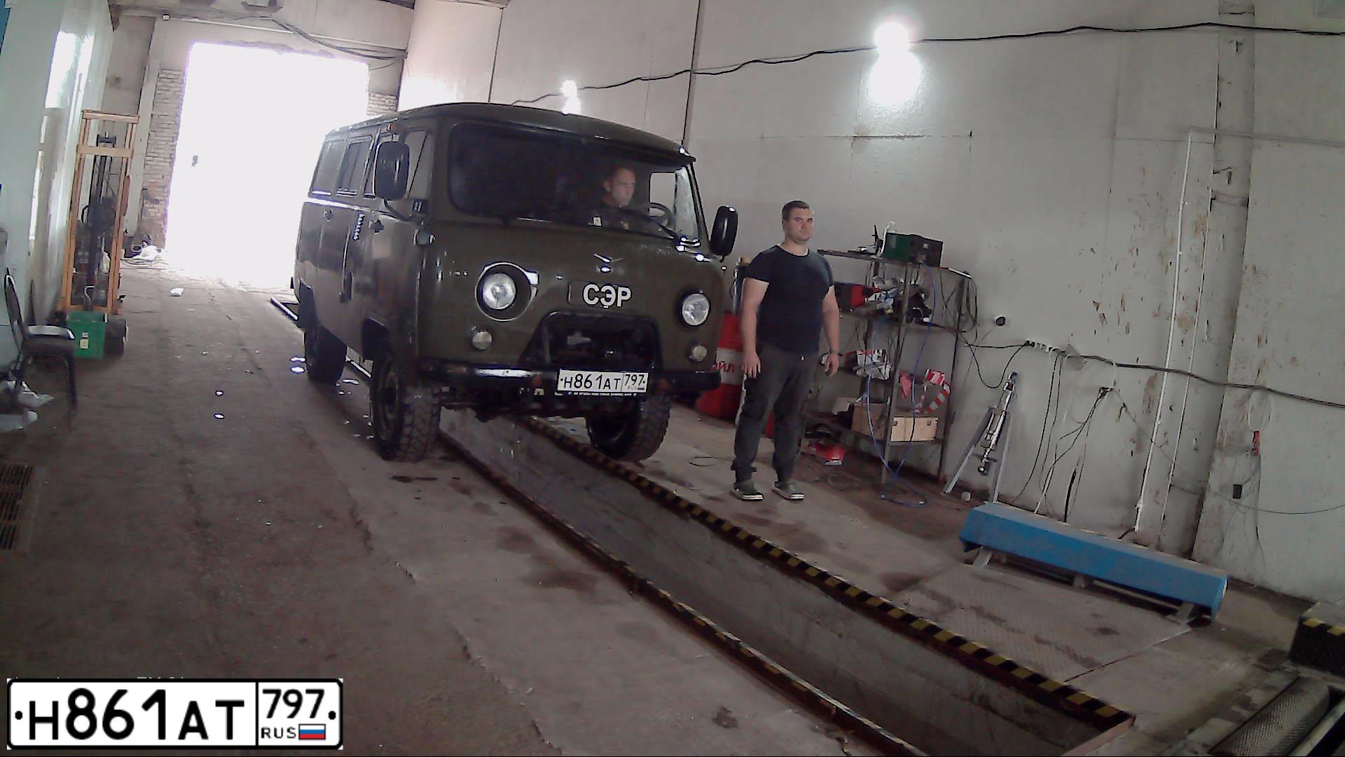 Фото автомобиля UAZ 3909, 2020 — госномер Е433ОМ797. Цвет: ЗЕЛЕНЫЙ