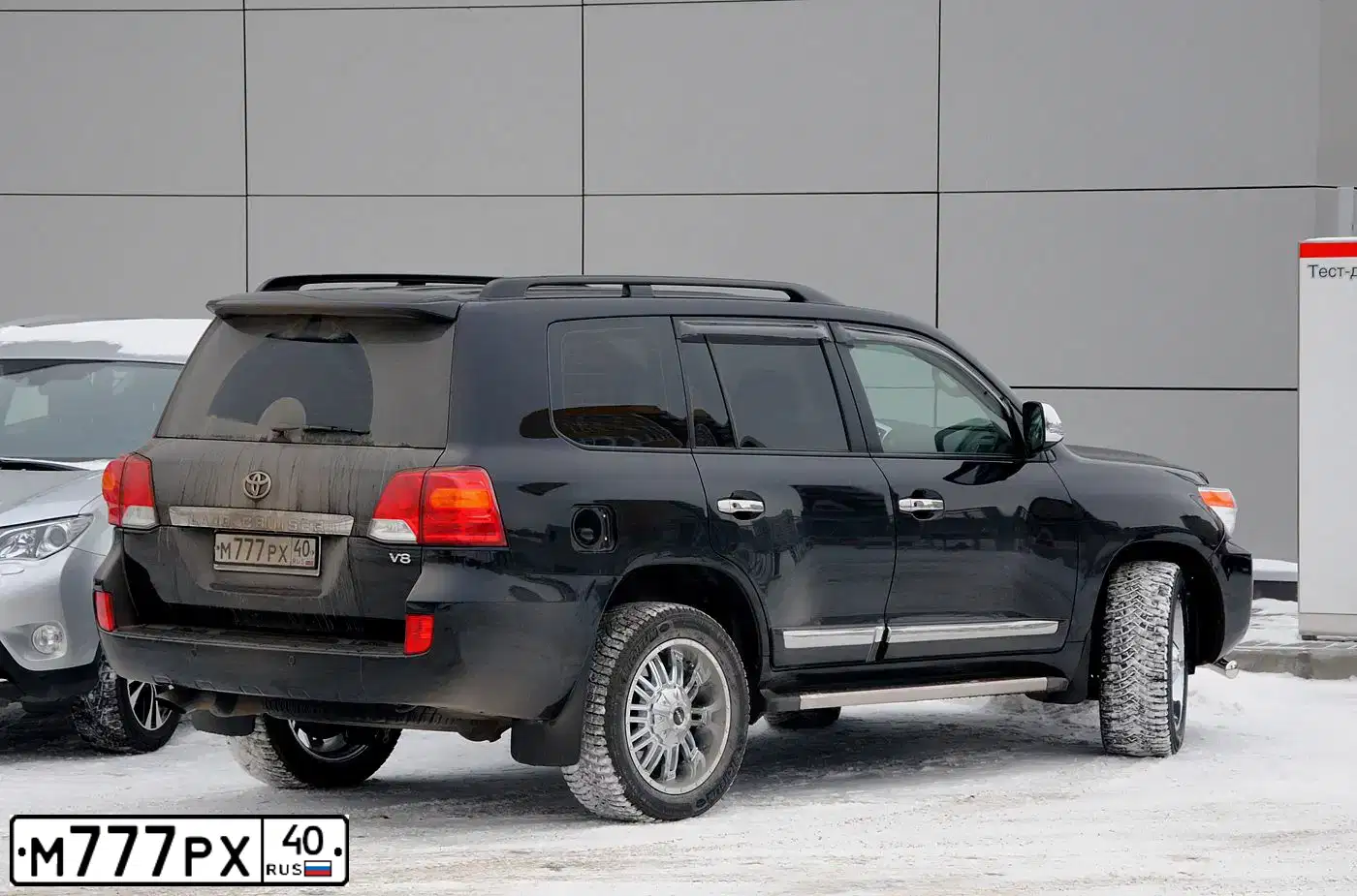 Фото автомобиля LEXUS RX, 2003 — госномер М777СР40. Цвет: ЧЕРНЫЙ