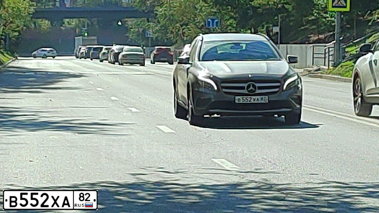 Фото автомобиля MERCEDES-BENZ GLA250, 2016 — госномер У396ЕХ716