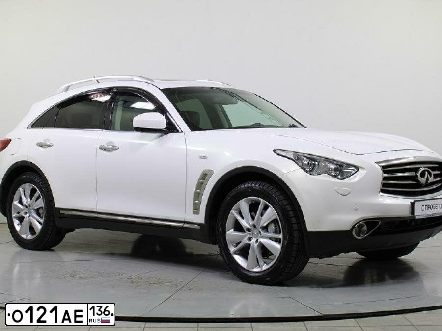 Фото автомобиля INFINITI QX70FX, 2012 — госномер С453ОЕ58
