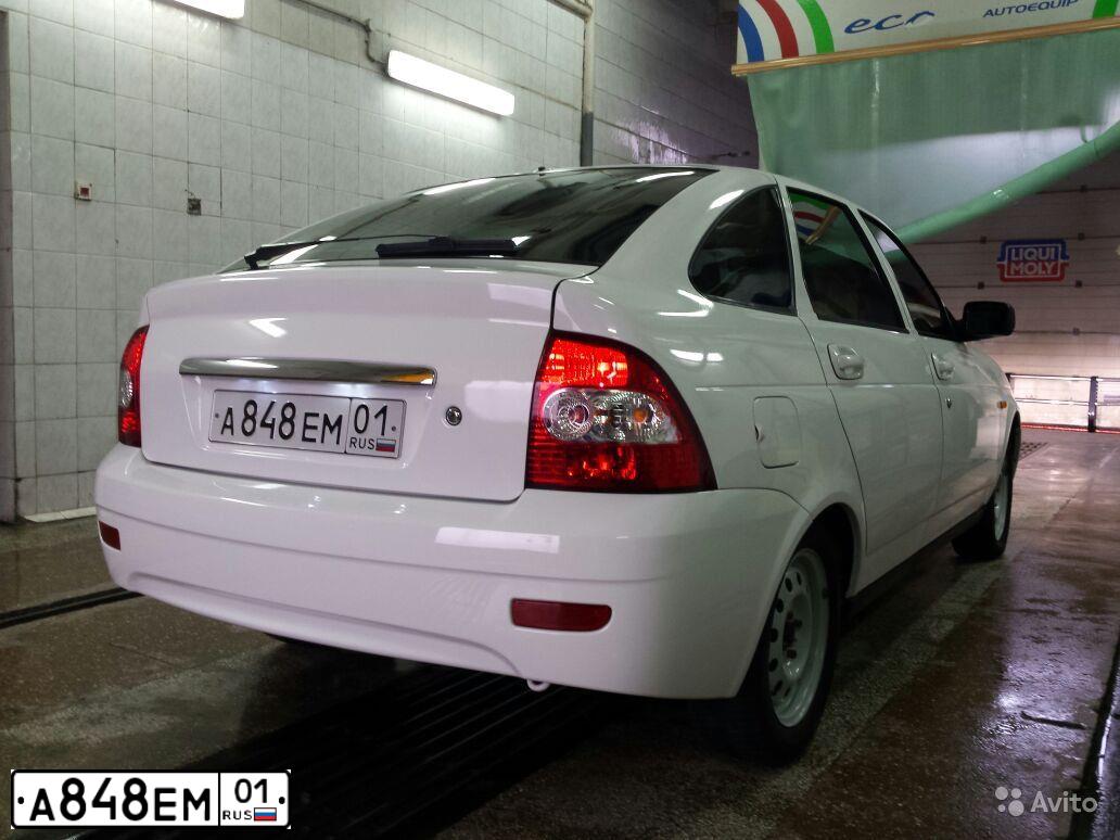 Фото автомобиля LADA PRIORA, 2011 — госномер К014ЕХ761. Цвет: Белый
