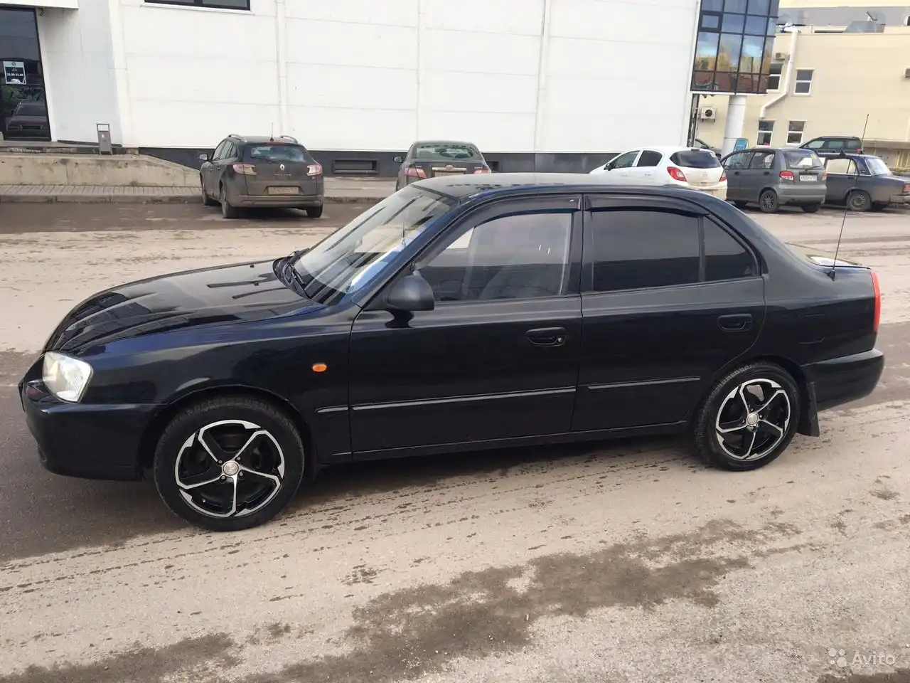 Фото автомобиля TAGAZ ACCENT, 2007 — госномер М103ОР702. Цвет: ЧЕРНЫЙ