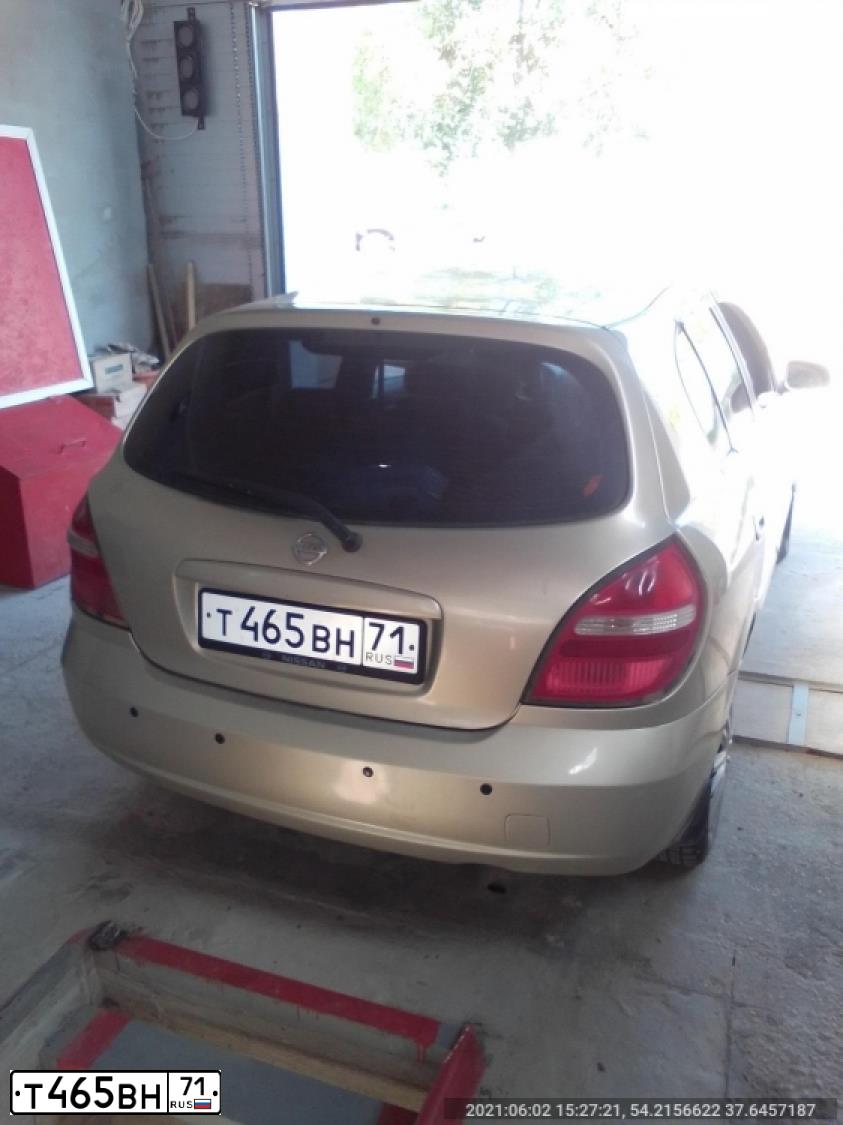 Фото автомобиля NISSAN ALMERA, 2004 — госномер М650МВ197. Цвет: БЕЖЕВЫЙ СВЕТЛЫЙ
