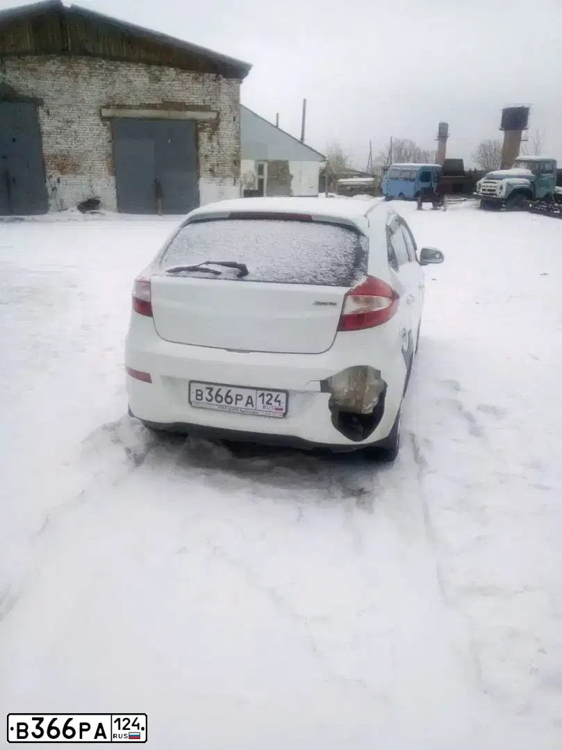 Фото автомобиля CHERY BONUS /A13/, 2012 — госномер К563КХ19. Цвет: Белый