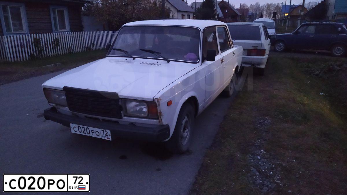 Фото автомобиля LADA 2107, 2008 — госномер А151СР172. Цвет: ЯРКО-БЕЛЫЙ