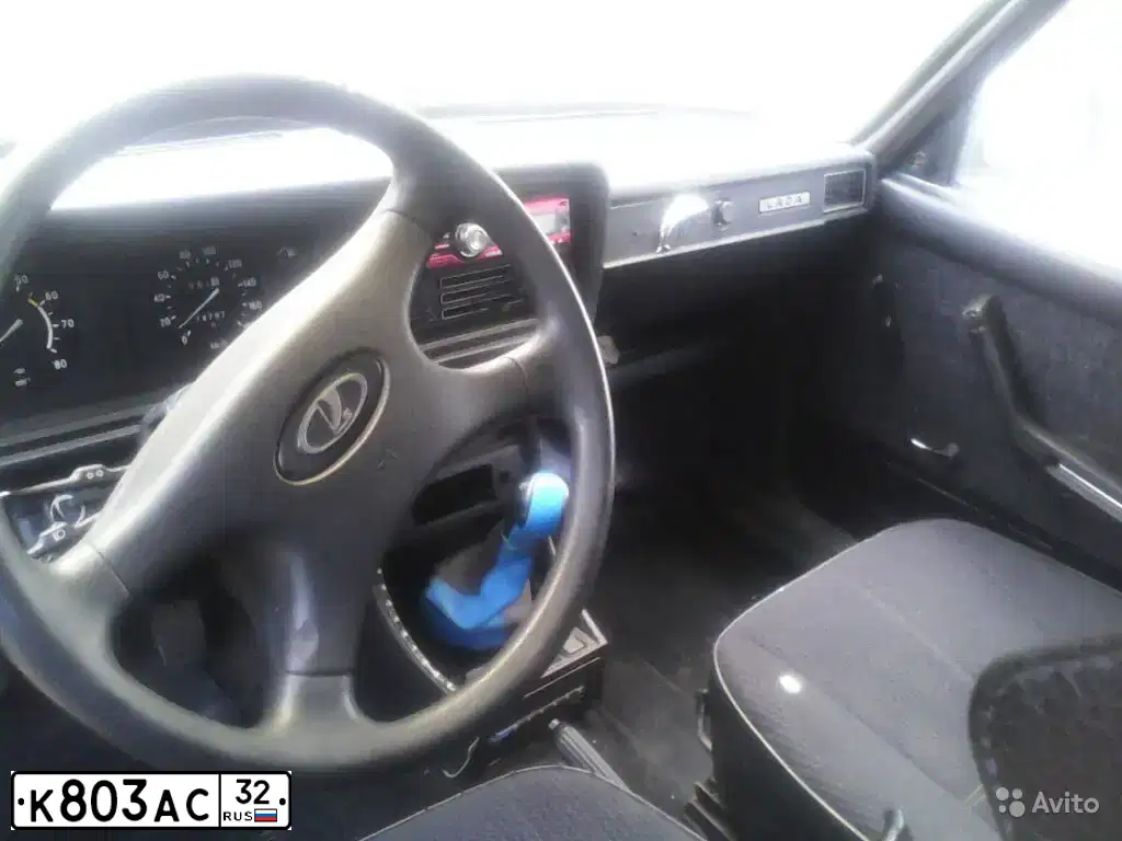 Фото автомобиля LADA 2107, 2005 — госномер К339НТ67. Цвет: сине-зеленый