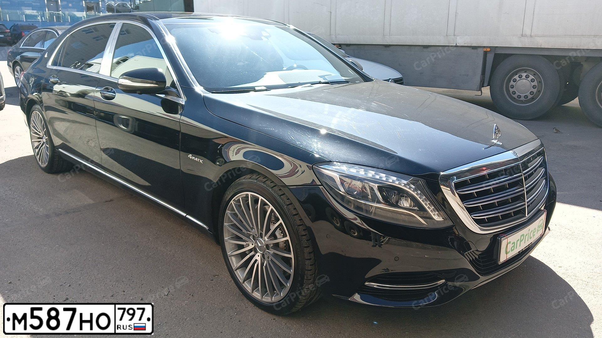 Фото автомобиля MERCEDES S-KLASSE, 2017 — госномер М301ТУ198. Цвет: ЧЕРНЫЙ