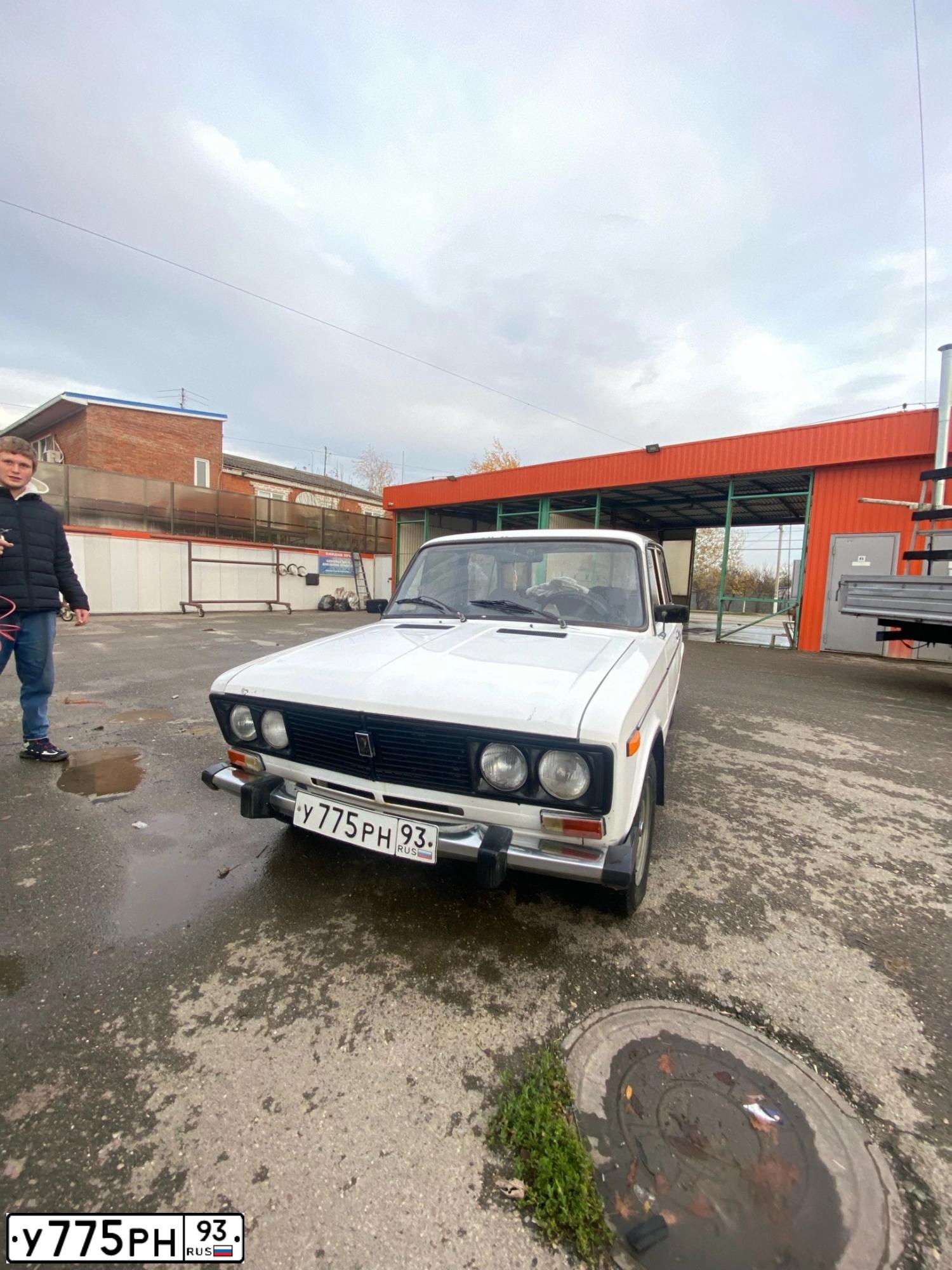 Фото автомобиля LADA 2106, 1999 — госномер О287МТ193. Цвет: ЯРКО-БЕЛЫЙ