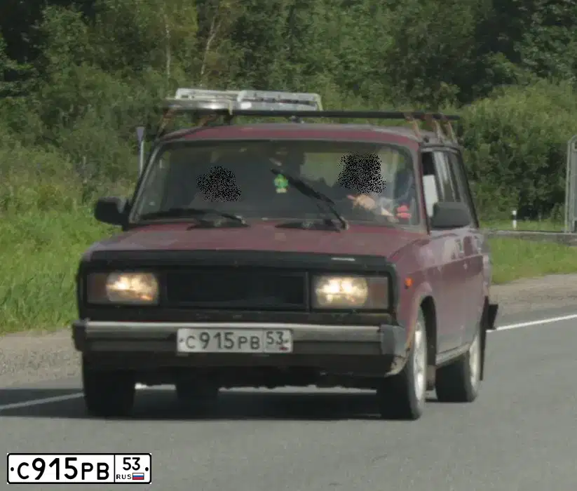 Фото автомобиля LADA 2104, 2000 — госномер К208ВЕ53. Цвет: ТЕМНО-БОРДОВЫЙ