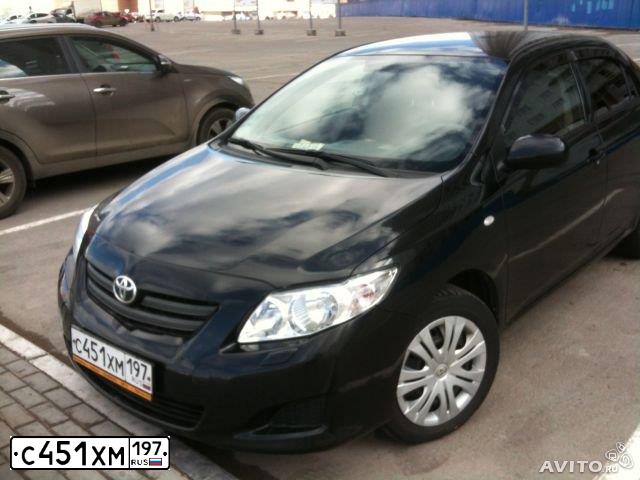 Фото автомобиля TOYOTA COROLLA, 2008 — госномер О302ТС11. Цвет: ЧЕРНЫЙ