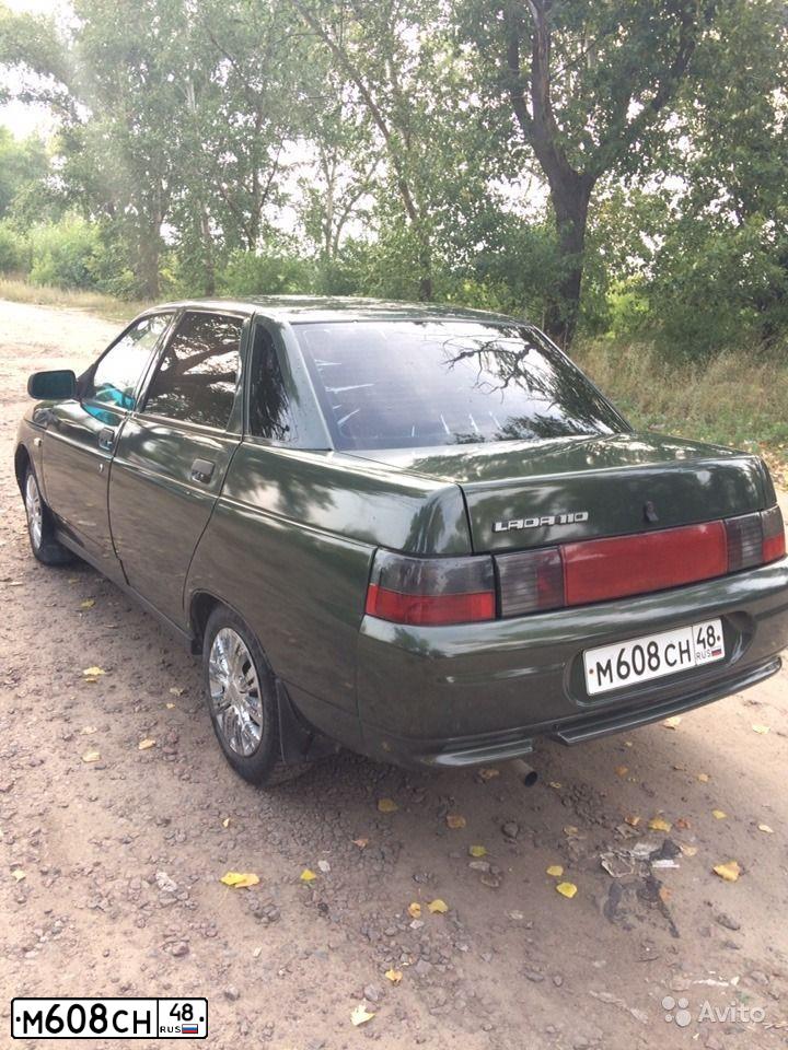 Фото автомобиля LADA 2110 LADA, 2004 — госномер Т101АТ136. Цвет: Темно-зеленый