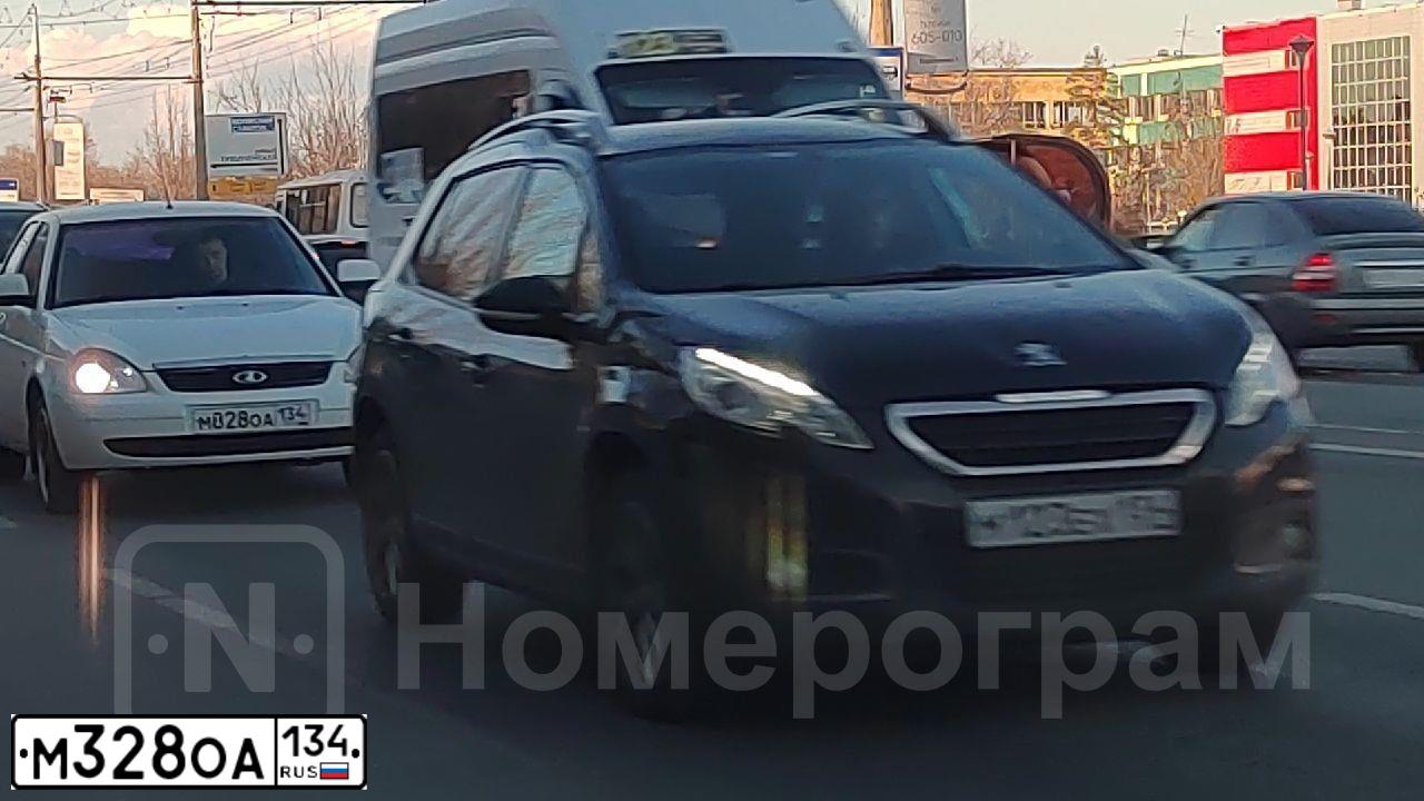 Фото автомобиля HAVAL H9, 2021 — госномер М328ОА134. Цвет: ЧЕРНЫЙ
