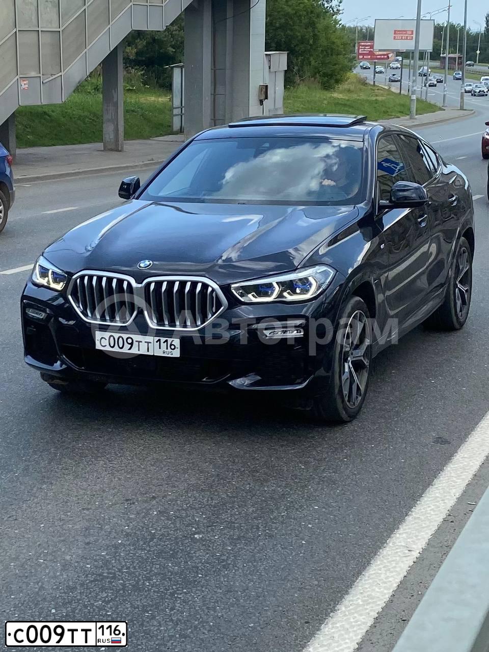 Фото автомобиля BMW X6 XDRIVE40D ТС69, 2021 — госномер М546НР35. Цвет: ЧЕРНЫЙ