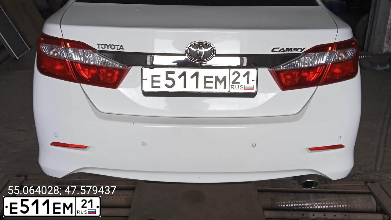 Фото автомобиля TOYOTA CAMRY, 2013 — госномер С555РК790