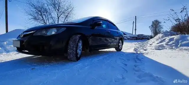 Фото автомобиля HONDA CIVIC, 2009 — госномер К651ОМ716. Цвет: ЧЕРНЫЙ