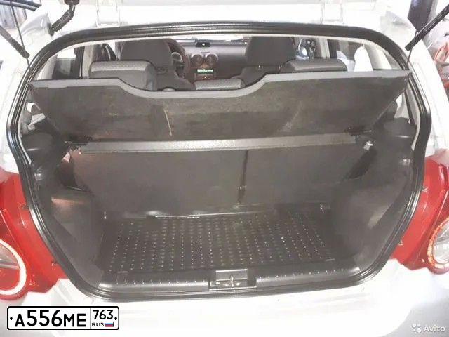 Фото автомобиля CHEVROLET AVEO, 2010 — госномер К832АВ763. Цвет: Серебристый