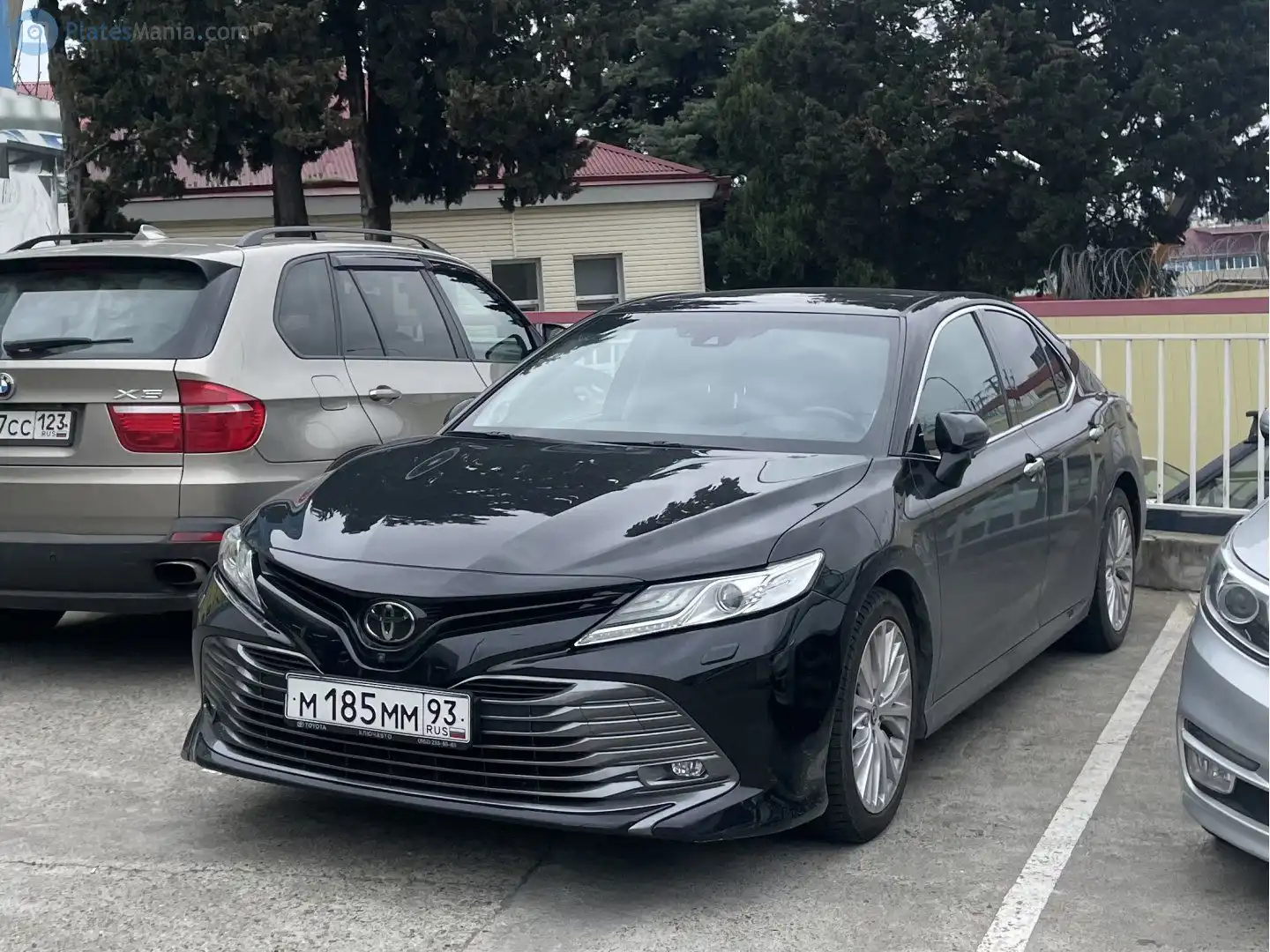 Фото автомобиля TOYOTA CAMRY, 2020 — госномер С734УУ193. Цвет: ЧЕРНЫЙ