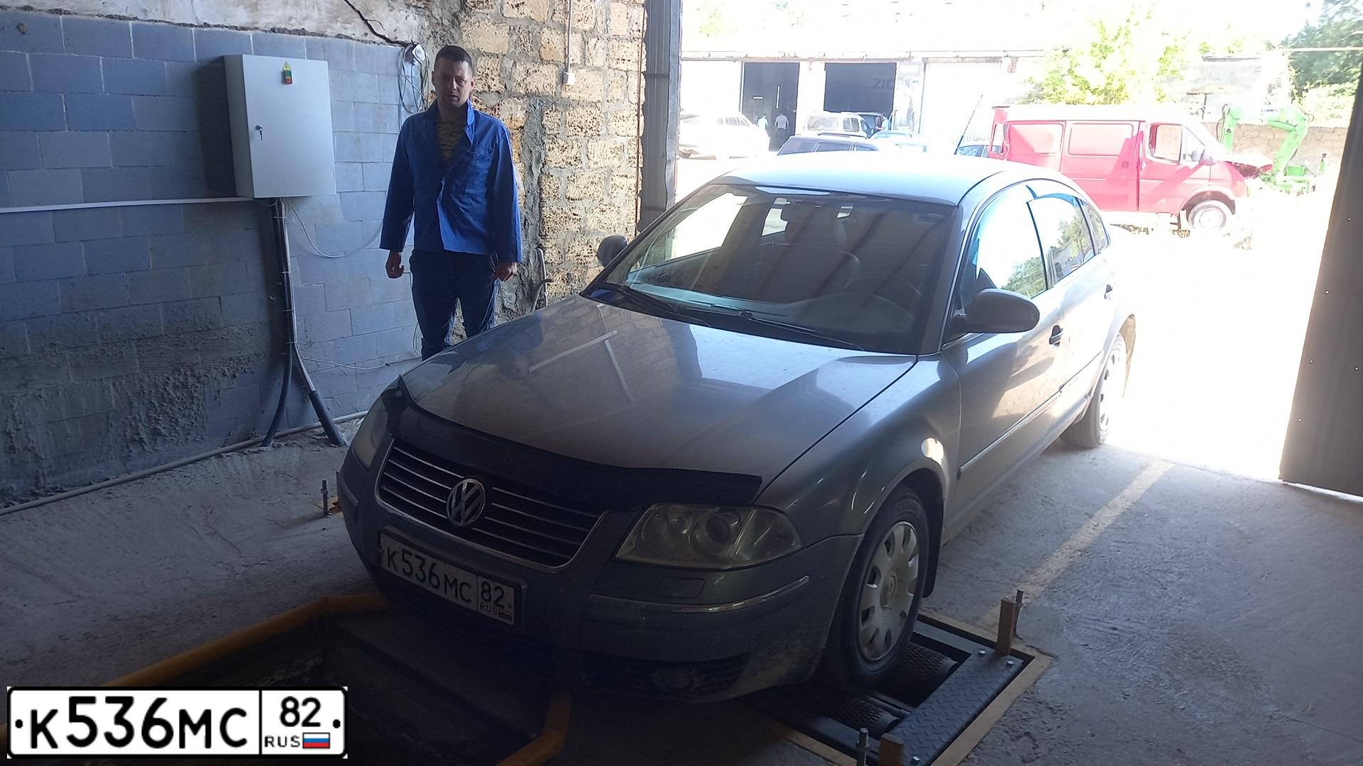 Фото автомобиля VOLKSWAGEN PASSAT, 2004 — госномер В253КУ92