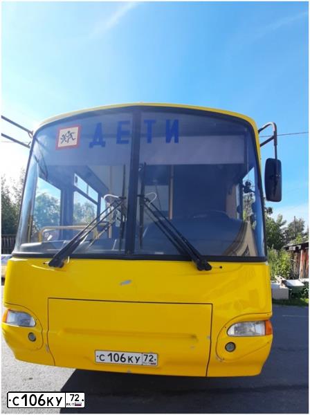 Фото автомобиля KAVZ 4238, 2016 — госномер С106КУ72. Цвет: ЖЁЛТЫЙ