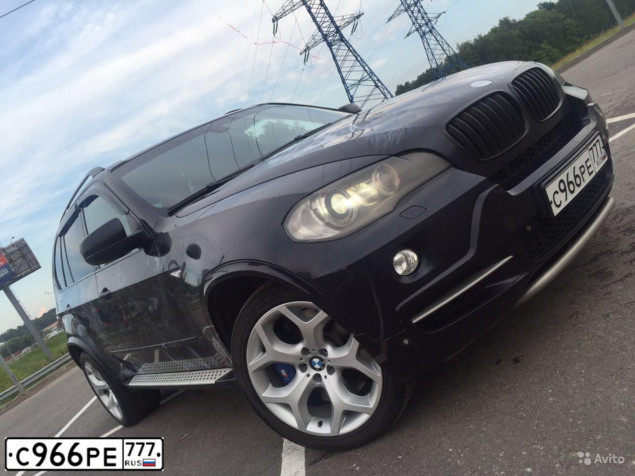 Фото автомобиля BMW X5, 2008 — госномер А444ТР777. Цвет: СИНИЙ ТЕМНЫЙ