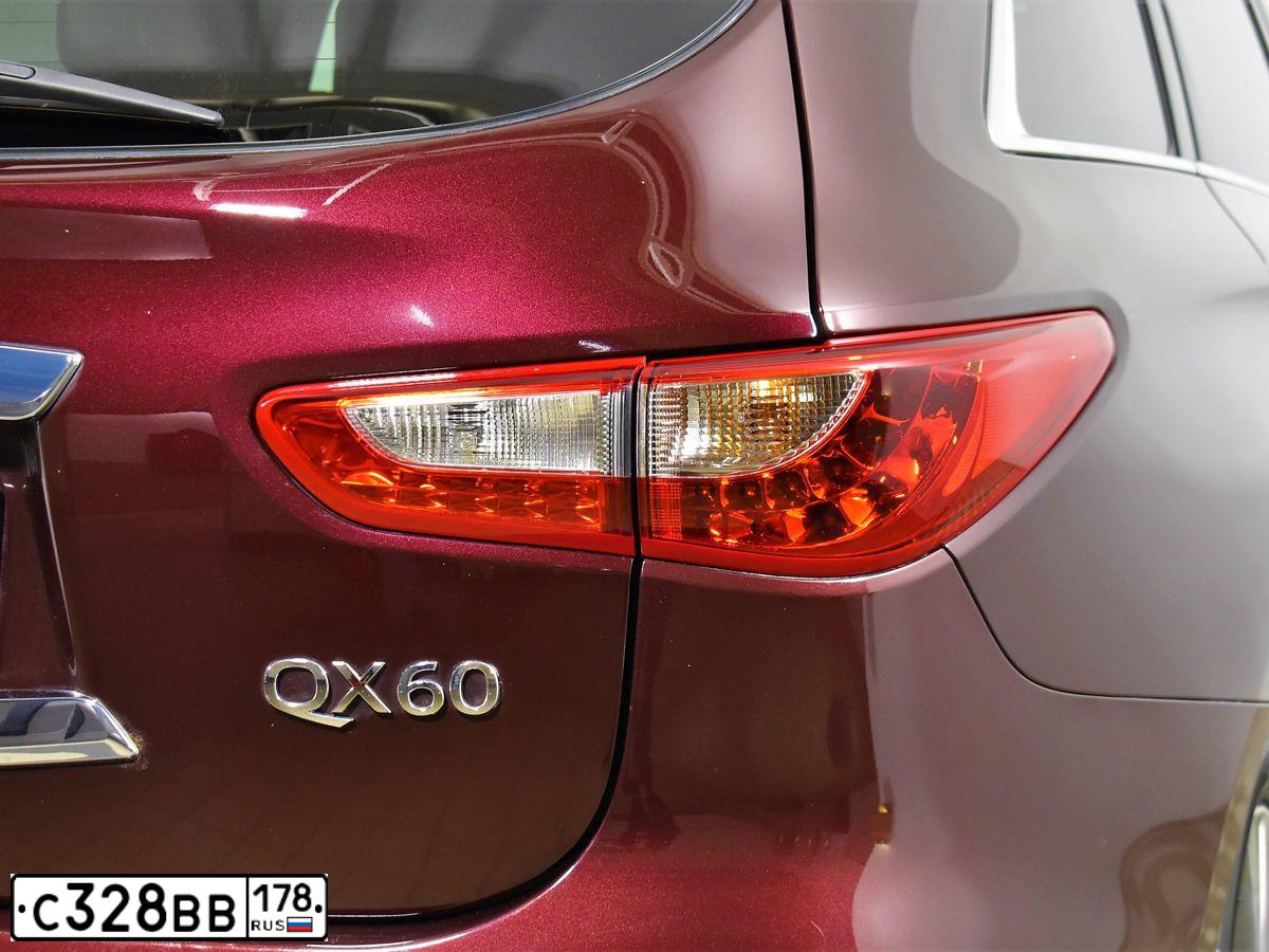 Фото автомобиля INFINITI QX60, 2014 — госномер С222РХ198