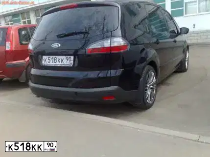 Фото автомобиля FORD S-MAX, 2010 — госномер В261ХУ178. Цвет: ЧЕРНЫЙ