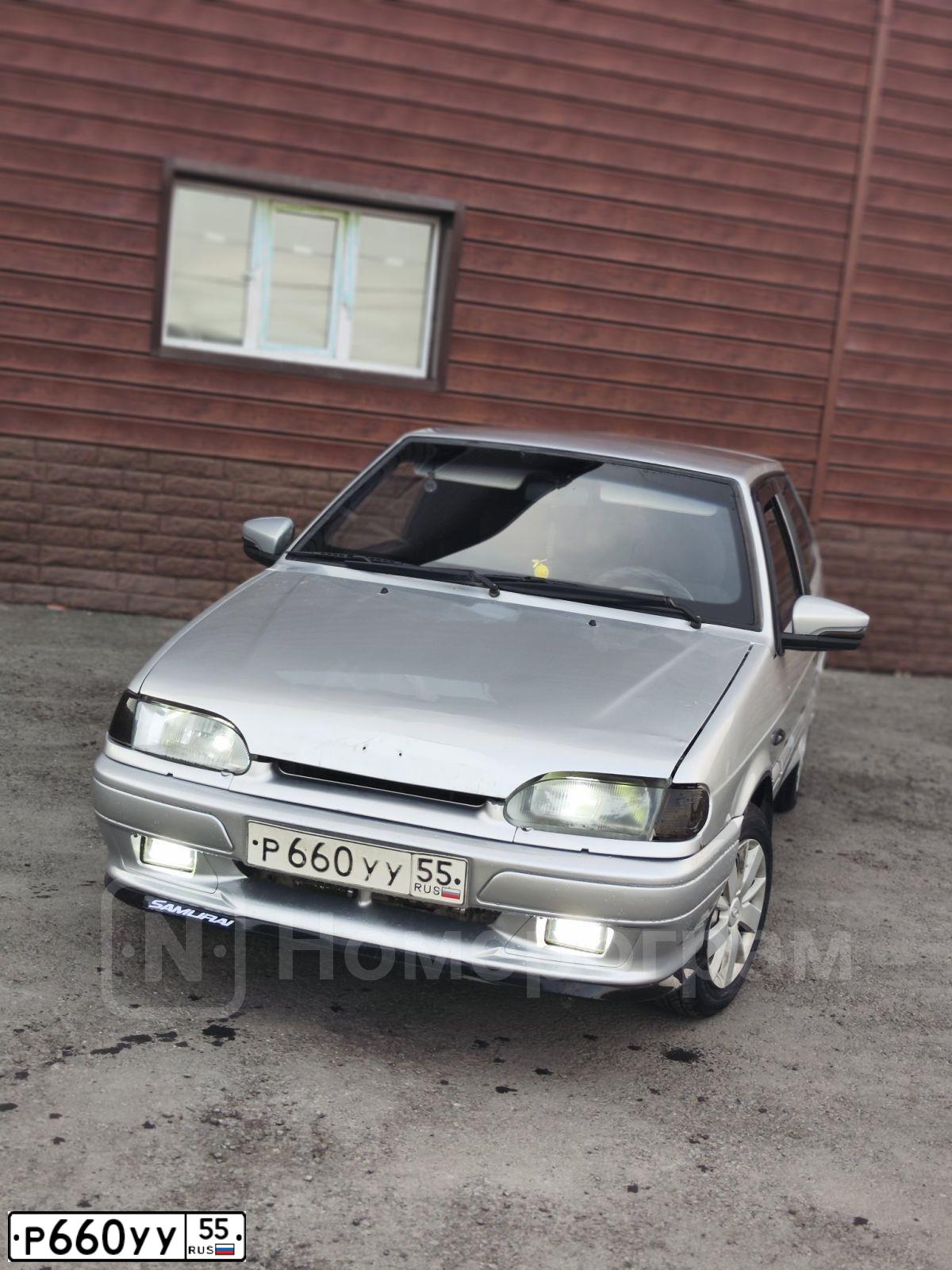 Фото автомобиля LADA 2113 SAMARA, 2011 — госномер Р660УУ55. Цвет: СЕРЕБРИСТЫЙ