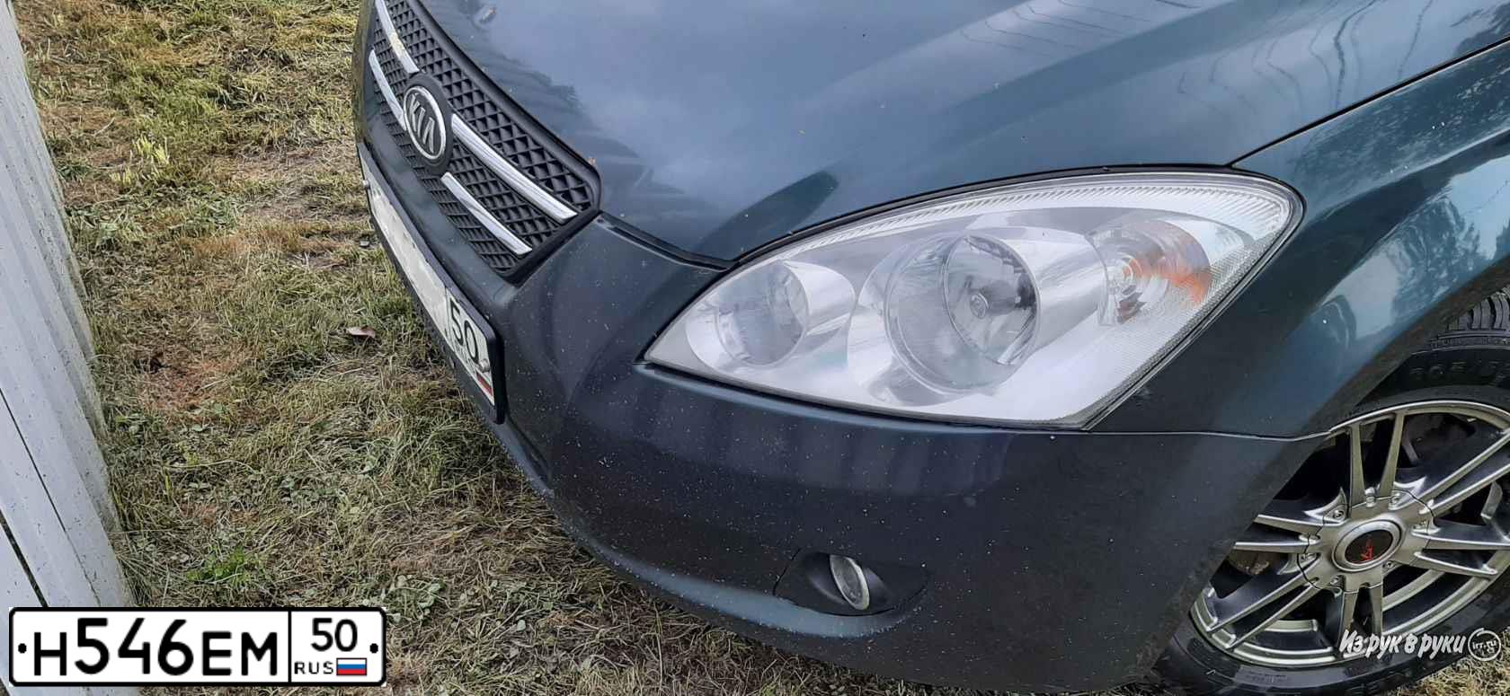 Фото автомобиля KIA CEED, 2007 — госномер А094АН550. Цвет: ЗЕЛЕНЫЙ