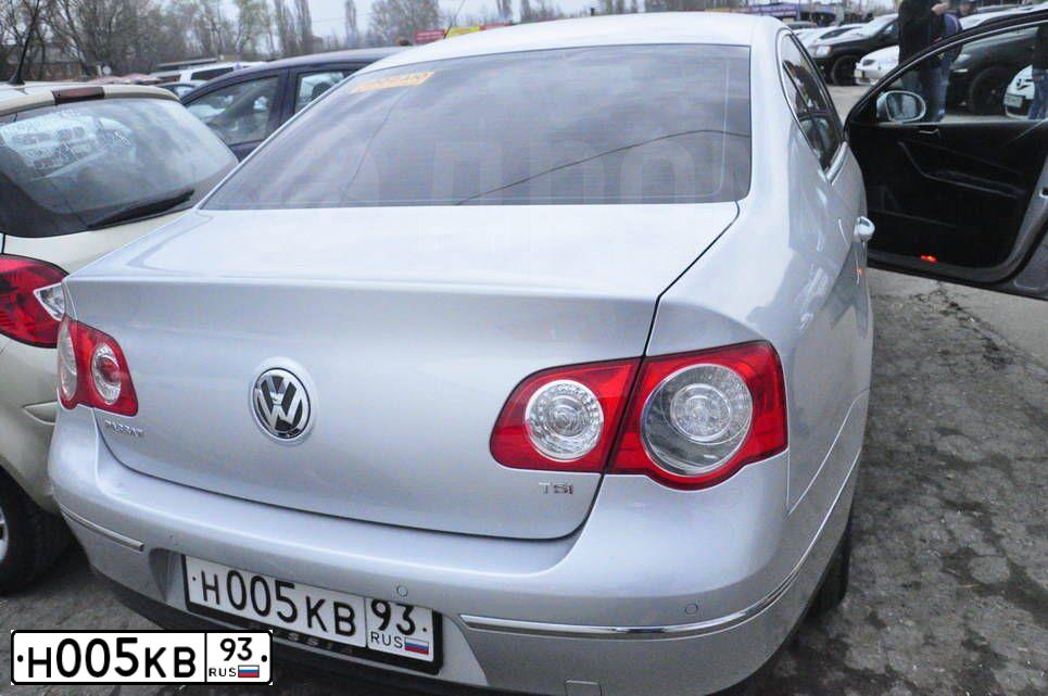 Фото автомобиля VOLKSWAGEN PASSAT, 2012 — госномер Н005КВ93. Цвет: Белый