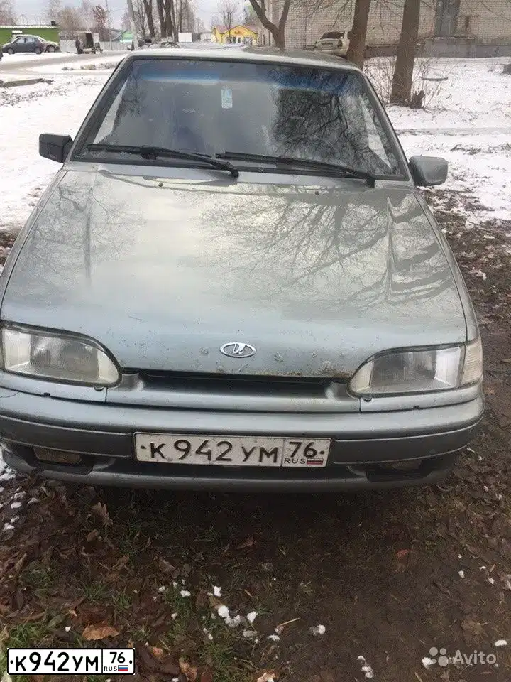 Фото автомобиля LADA 2115 SAMARA, 2006 — госномер К942УМ76. Цвет: СЕРО-ЗЕЛЕНЫЙ