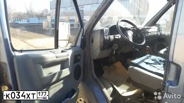 Фото автомобиля GAZ 2752 SOBOL, 2007 — госномер К034ХТ177. Цвет: МОРСКОЙ БРИЗ