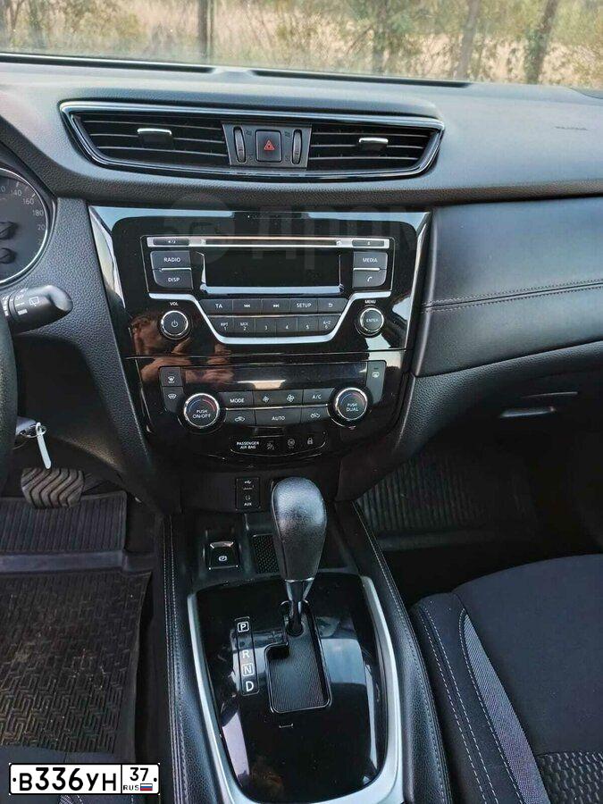 Фото автомобиля NISSAN QASHQAI, 2019 — госномер В336УН37. Цвет: Белый