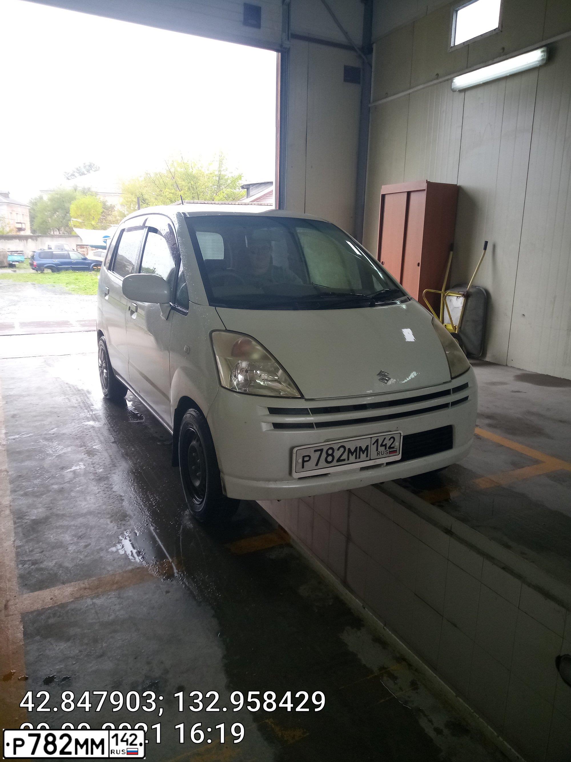 Фото автомобиля СУЗУКИ SUZUKI MR WAGON, 2005 — госномер Т761ХС27
