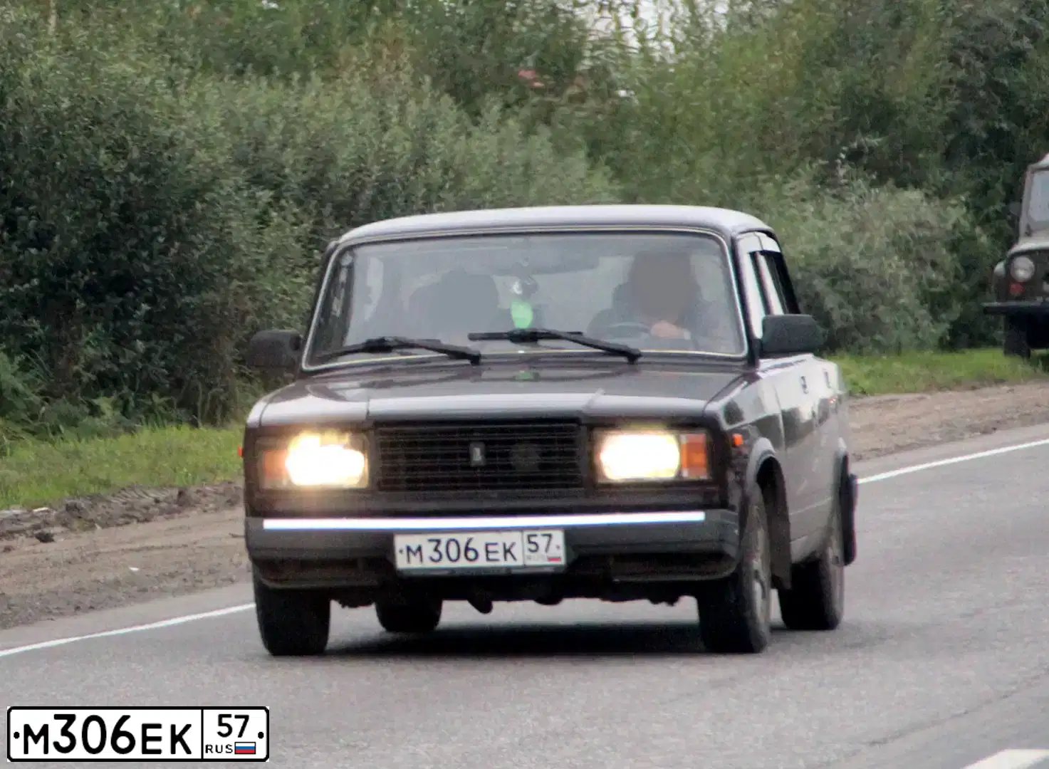 Фото автомобиля LADA 2107 LADA, 2008 — госномер О579ОС71. Цвет: ТЕМНО-КОРИЧНЕВЫЙ