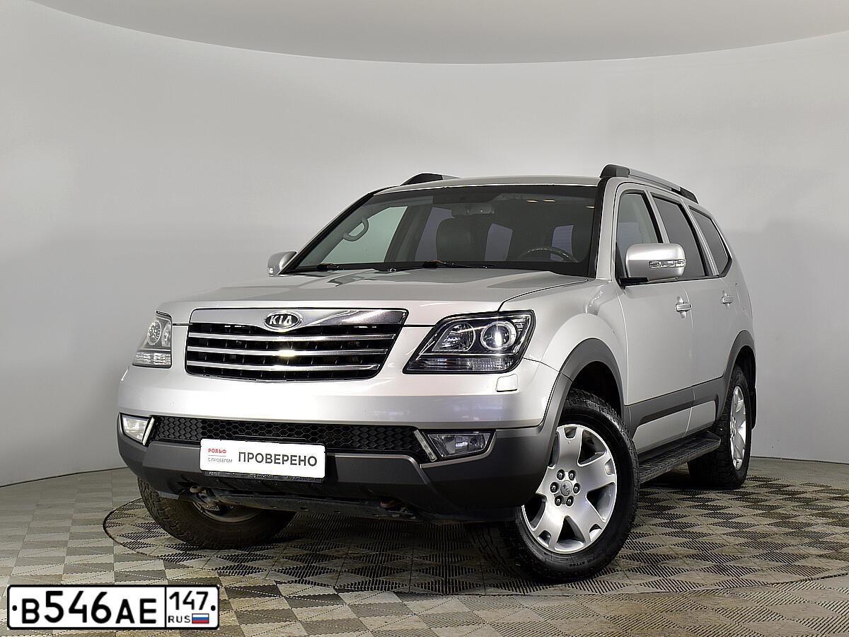 Фото автомобиля KIA MOHAVE / BORREGO, 2010 — госномер А641ВА977. Цвет: СЕРЕБРИСТЫЙ